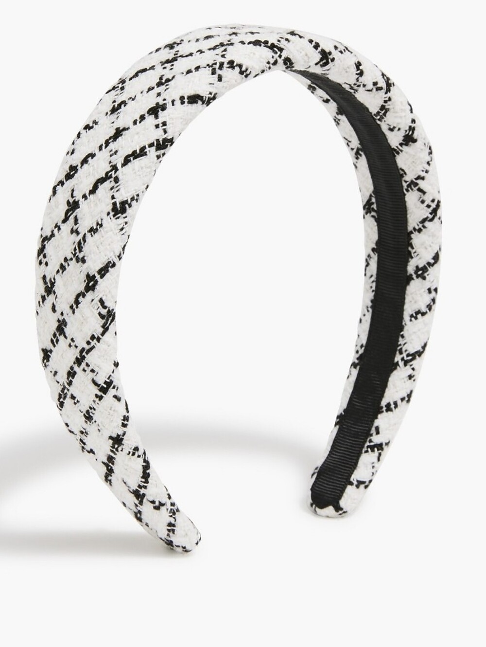 J. Crew Puff Tweed Headband